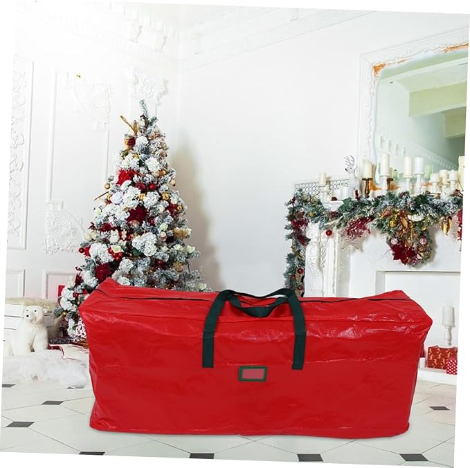VICASKY Christmas Tree Storage Bag with Zipper and Carry Handles Large Non-woven and Pet Material Dust-resistant Holiday Tree Organizer for Decorations