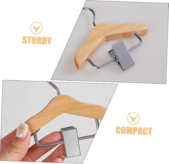 PRETYZOOM 2Pcs Dog Clothing Hangers Lightweight Pet Apparel Rack Non Slip Design for Dog Clothes Hangers for Puppy and Cat Clothing Display Pet Supplies