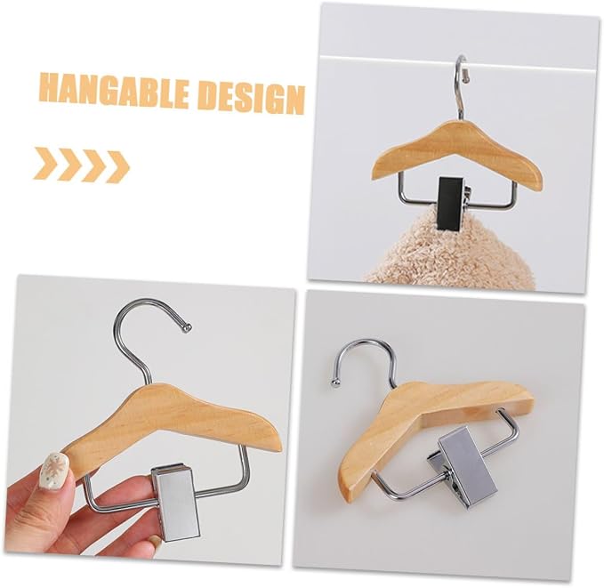 PRETYZOOM 2Pcs Dog Clothing Hangers Lightweight Pet Apparel Rack Non Slip Design for Dog Clothes Hangers for Puppy and Cat Clothing Display Pet Supplies