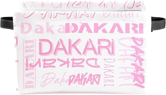 Personalized Storage Bins with Name Custom Kids Storage Basket Cubes Organizer with Handles for Organizing Boys and Girls Toys Shelf Closet Nursery Baskets Boxes, 1 Pack