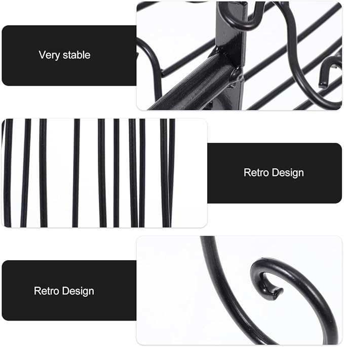 STOBOK Pet Clothes Rack 16.14X5.51 Inch Metal Wire Mannequin Stand for Puppy and Cat Garment Display and Costume Storage Organizer