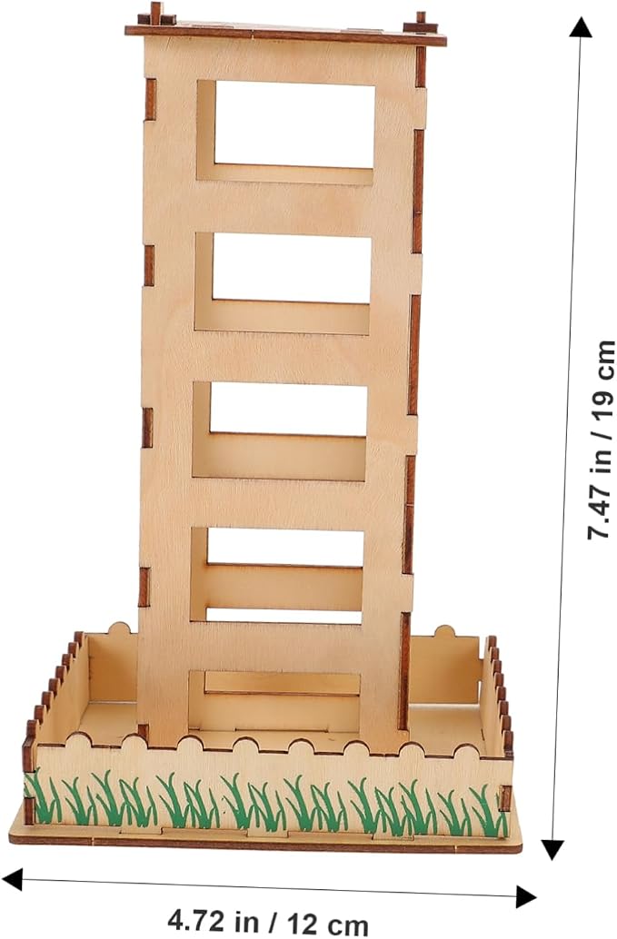 balacoo Feeder Pet Feeding Holder Storage Rack for Bunny Supplies Portable Design for Easy Cleaning and Installation Smooth Space-Saving Hay Rack for Cage