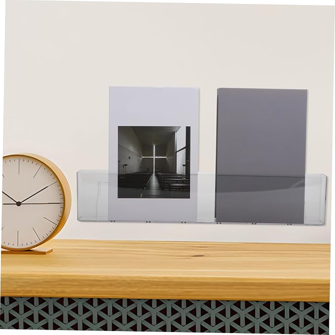 2 Pcs Wall-Mounted Bookshelf for Kids Book Rack for Kids Rooms Nursery Book Shelves Wall Easy Install Floating Shelves