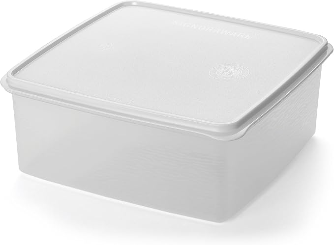 Plastic Storage Containers with Lids - 11L Airtight Bins Clear Stackable Organizing Bins for Food, Pet Food, Rice, Toy Storage, Garage, Pantry