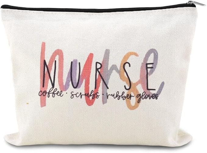 Nurse Essentials Bag for Work Small Nursing Pouch for Supplies Nurse Practitioner Birthday Gifts for Women Nursing Student Makeup Bag Nurses Week Gifts Bags Graduation Gifts for Nurses Female