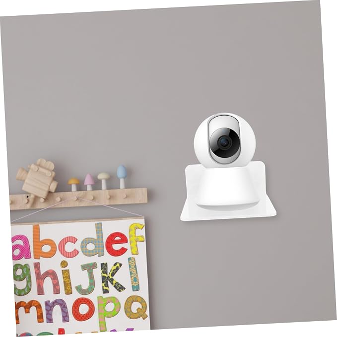KOMBIUDA 3pcs Room Camera Mount Wall Mount Monitor for Crib Camera Floor Monitor Speaker Bracket Wall Shelf for Speakers
