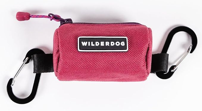 Wilderdog Dog Poop Bag Holder - Berry