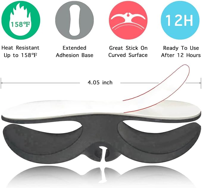 Cord Organizer Kitchen Appliances, Wrap Holder for Stand Mixer, Cable Keeper Hook Clip Electric Wire Hider, 3PCS Self Adhesive Stick On Silicone Accessories Compatible with KitchenAid