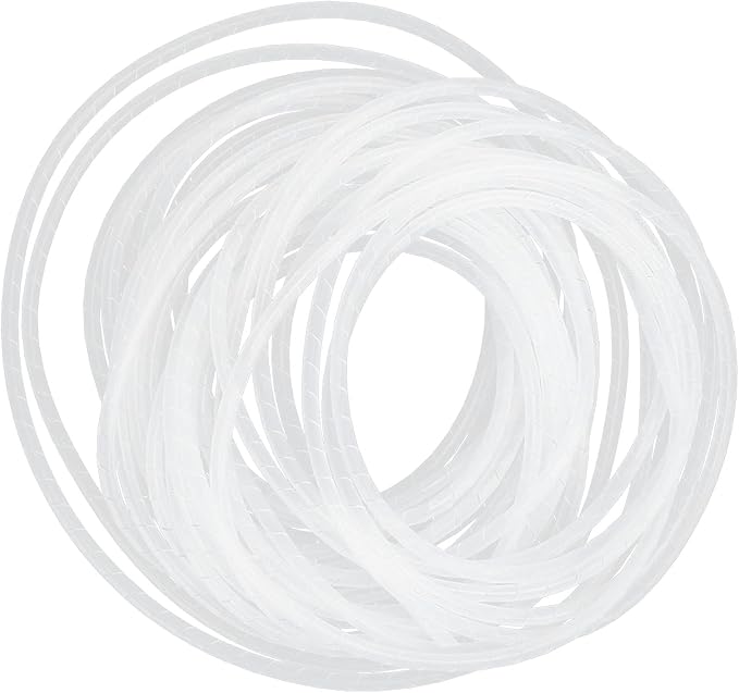 YOUTHINK Wire Hiding Spiral Tube Cable Cover to Prevent Petscatsdogs from Chewing, Organize Cables, Organize Power Cords, Protect (#1)