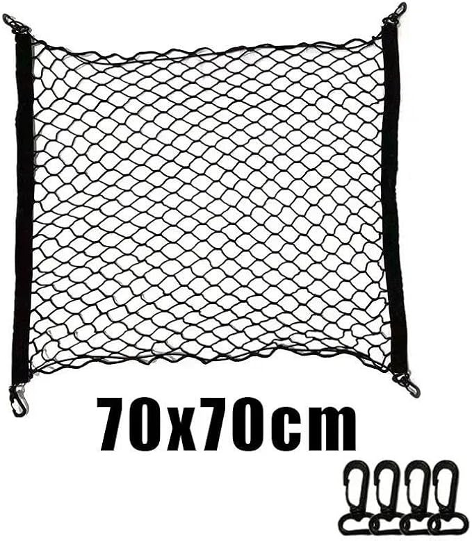 Car Nets Nylon Car Rear Cargo Net Trunk Storage Organizer Net For A1 A2 A3 A4 A5 A6 A7 A8 Q2 Q3 Q5 Q7 S3 S4 S5 S6 S7 S8 TT TTS Cargo Net