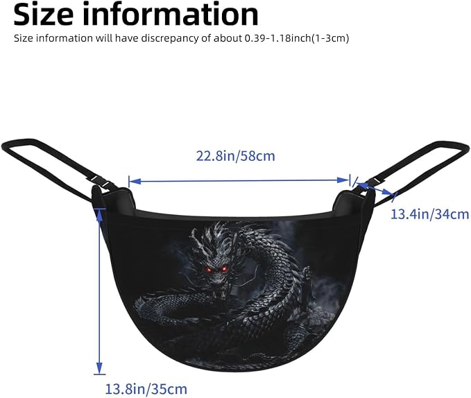 Black Dragon Car Seat Organizer-Backseat Storage Bag for Travel | Waterproof Durable. Holds Snacks Gear Essentials. Fits Most Cars.