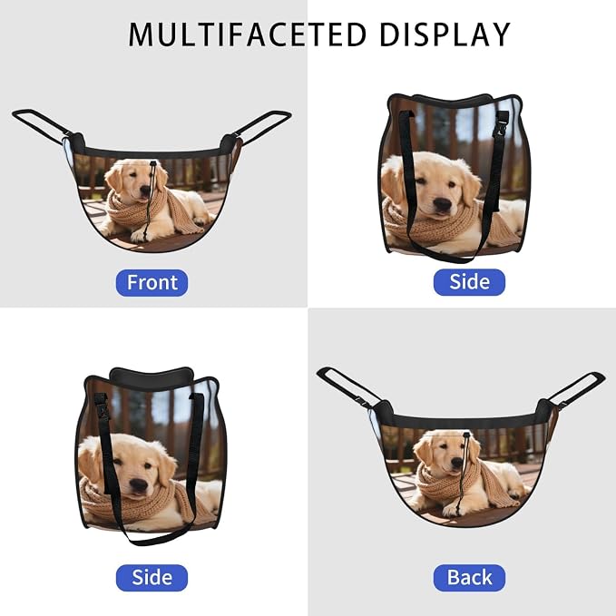 handsome puppy Car Seat Organizer-Backseat Storage Bag for Travel | Waterproof Durable. Holds Snacks Gear Essentials. Fits Most Cars.