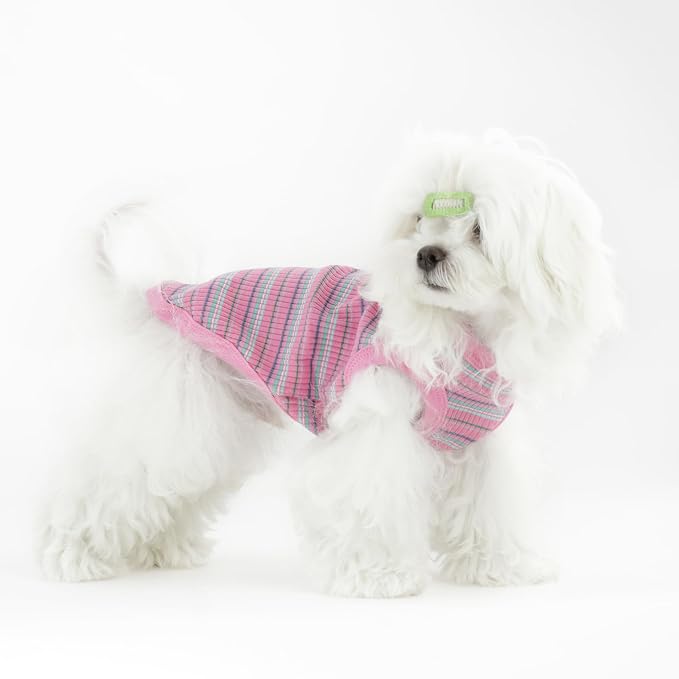 Elevate Your Pet's Comfort and Fashion: Premium 100% Cotton Rib Dog Shirt Vest for Small Breeds Like Chihuahuas, Yorkies, and Puppies .Year-Round Style with Tank-Style Puppy Attire Ginger Large