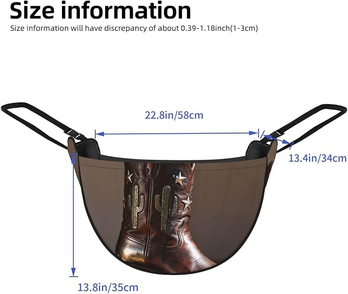 Cowboy Boot Spur Car Seat Organizer-Backseat Storage Bag for Travel | Waterproof Durable. Holds Snacks Gear Essentials. Fits Most Cars.