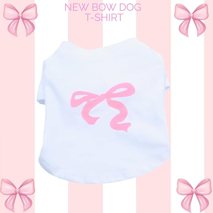 Luxury Designer Dog T Shirt – Cute Puppy Clothes for Small Dogs, Fashion Pet Tee Outfit for French Bulldogs & Chihuahuas, Everything Chic Dog Apparel