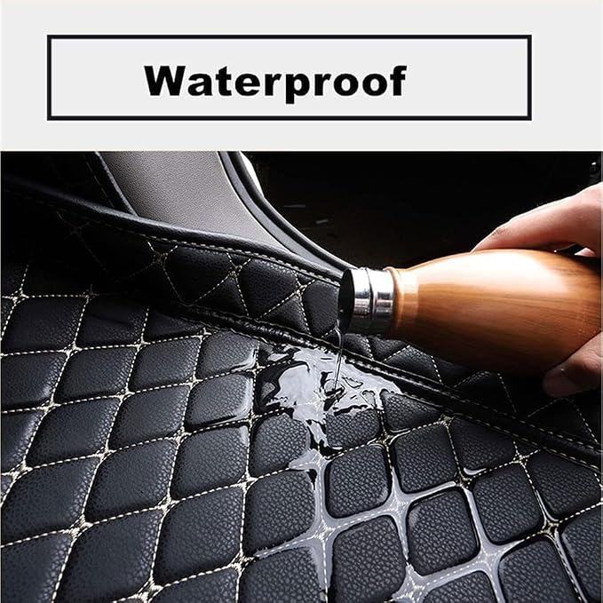 Cargo Liner Models Custom for 2025+ Nissan Kicks SV/SR, Fit All Weather Trunk Mat Waterproof Rear Cargo Carpet Heavy Duty Cargo Tray Black Red