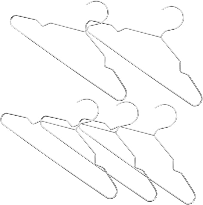 OUNONA 10pcs Pet Clothing Hangers Stylish for Dog Cat Garments Versatile Drying Rack for Stores Elegant Functional