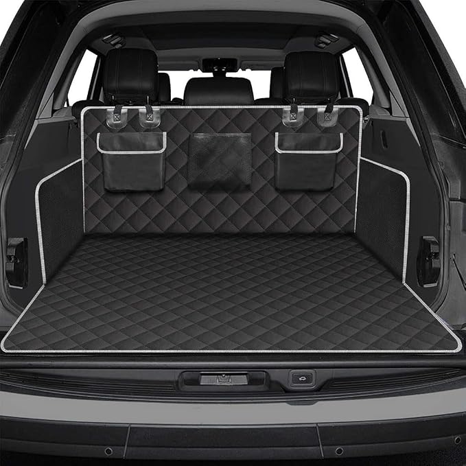 Cargo Liner for Dog for Caddy MK3 2K Maxi 2003-2019 | Durable waterproof; anti-slip scratch resistant; pet trunk cover; pet travel accessories; suv trunk protector