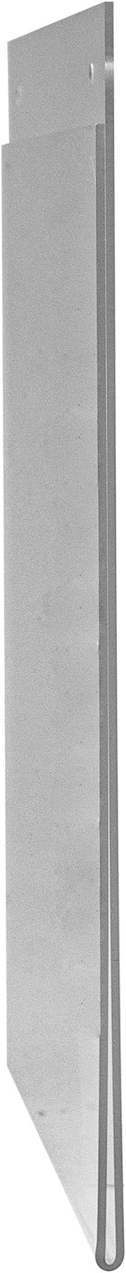 Marketing Holders 6 Pack Slatwall Sign Holder for 8" x 10" Advertisements Notices and Office Hours in Boutiques Retail Stores and Showrooms Clear Acrylic Literature Sleeve No Assembly Required