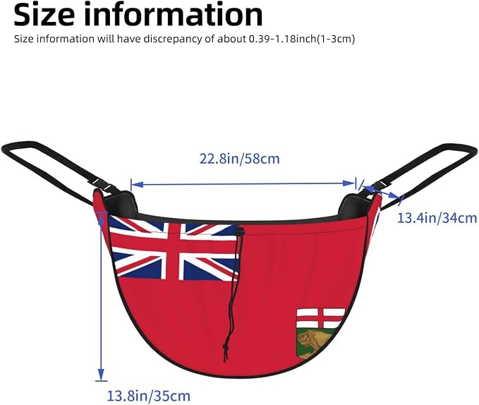 Flag of Manitoba Car Seat Organizer-Backseat Storage Bag for Travel | Waterproof Durable. Holds Snacks Gear Essentials. Fits Most Cars.
