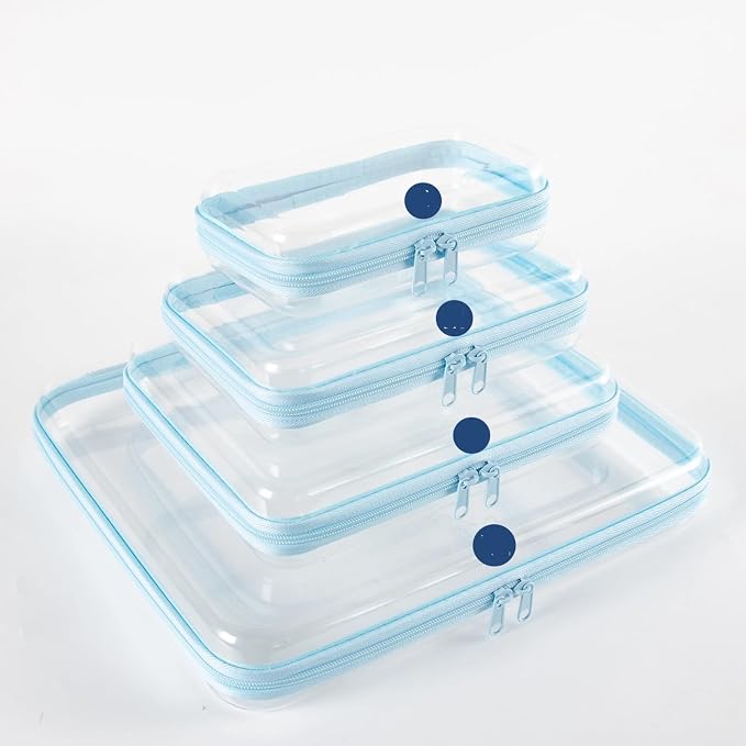 PET Travel Storage Box for Clothes, Cosmetics, and Stationery, Desktop Display Box
