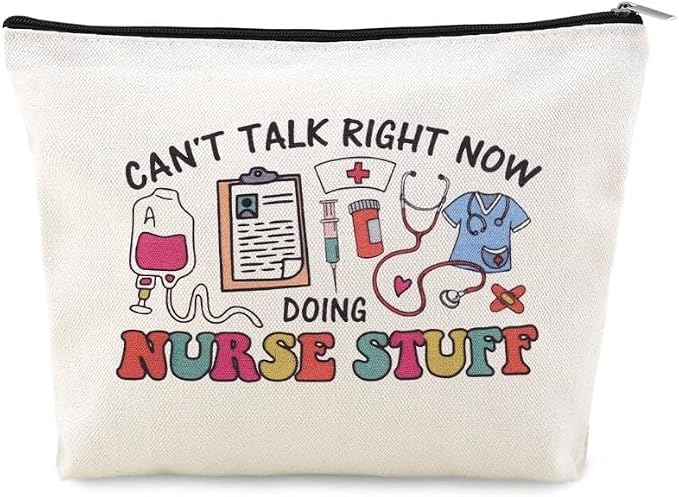 Nurse Stuff for Women Bag Nursing Pocket Pouch Nurse Accessories for Work Bag Nursing School Essentials for Girls Small Pencil Pouch for Nurses Day Appreciation Week Birthday Graduation Gift Bags Idea