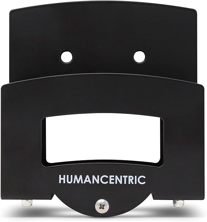 HumanCentric Cable Box & Modem Mount, Adjustable Wall Mount | Small Devices | For small & Narrow Devices, Cable Boxes, Modems, DVD Players, Streaming Media Devices, Mount Behind the TV, Hardware Included