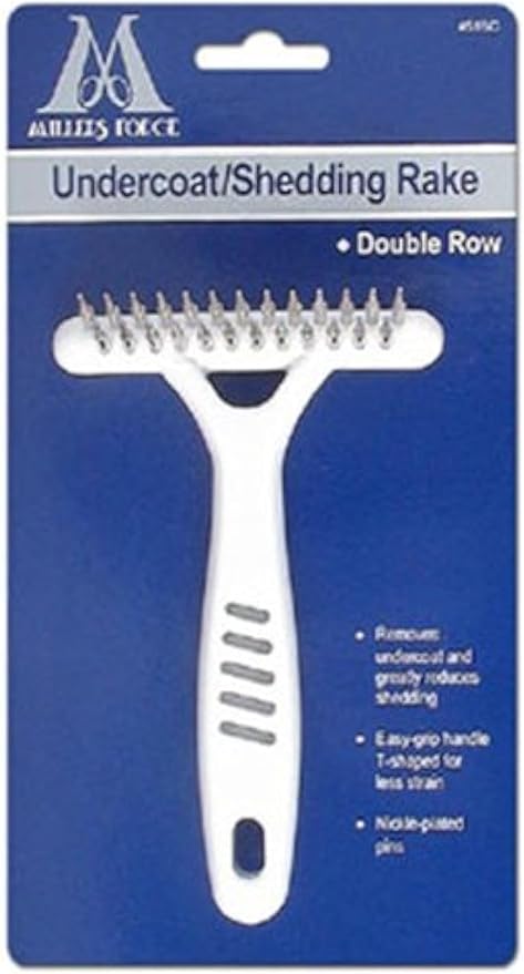 Millers Forge Undercoat/Shedding Rake Double Row