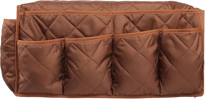 2 in 1 Waterproof Armrest Covers Sofa Arm Organizer with 14 Pockets for Tablet Magazines TV Remote Holder, Anti-Slip Recliner Couch Armchair Slipcover Furniture Sofa Arm Protector Storage Caddy Pouch