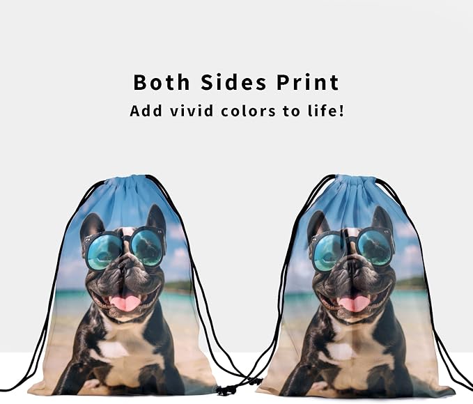 Nerxy Pet Gymnastics Grip Bag Dog Cat Drawstring Grip Bags Puppy Shoe Bag Gym Storage Pouch