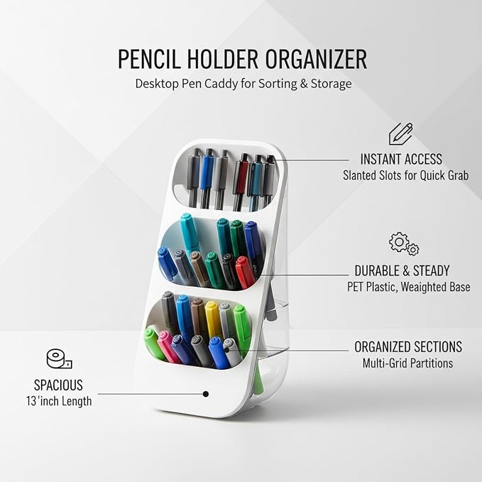 Pencil Holder Organizer, 1 PC