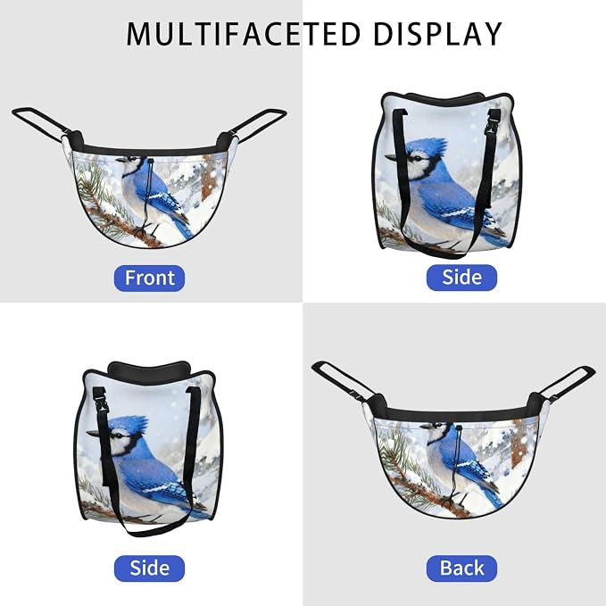 Blue Jay Car Seat Organizer-Backseat Storage Bag for Travel | Waterproof Durable. Holds Snacks Gear Essentials. Fits Most Cars.
