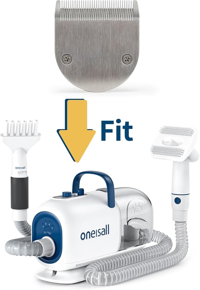 oneisall Replacement Blade for BM1 Dog Grooming Vacuum Blow Dryer and Clippers