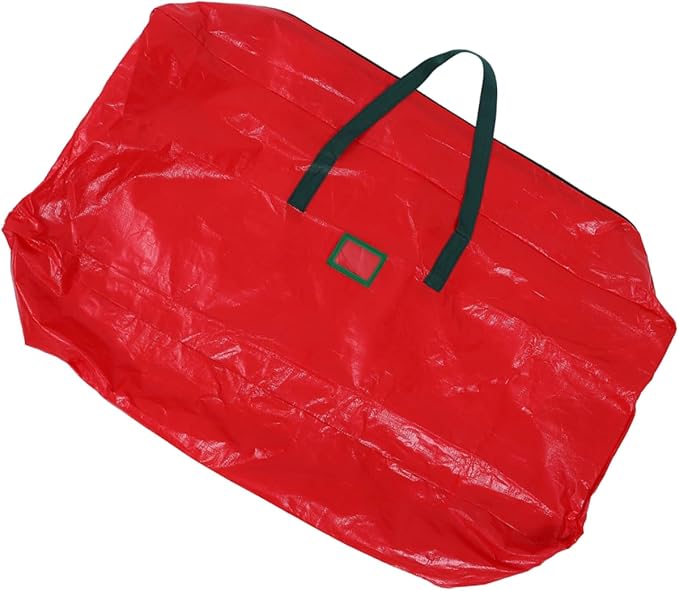 Large Capacity Christmas Tree Storage Bag Non Woven Storage Container for Holiday Decorations with Handles