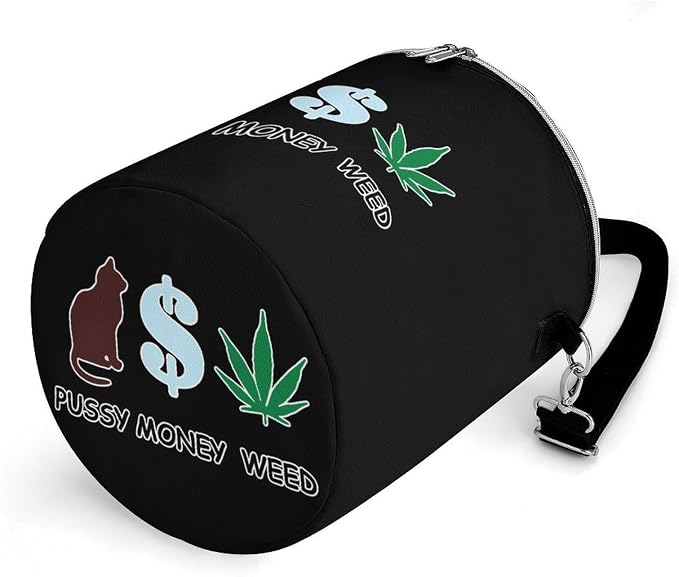 Cat Pet Money Weed Ice Bucket Insulated Lunch Bag Cooler Lunchbox Tote Picnic Beach Travel