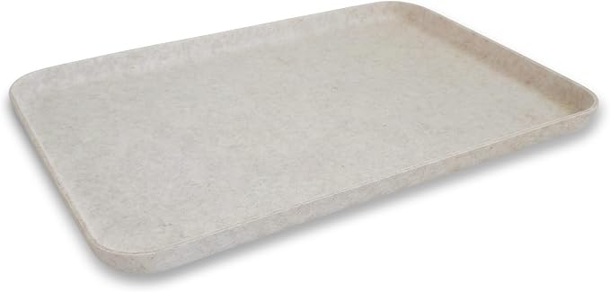 Welaxy Felt Underbed Storage Basket with Removable Lid, Oatmeal Natural Color, Long Shape (Long lid, Oatmeal)
