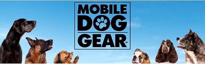 Mobile Dog Gear: Weekender Backpack - Black - Quilted Pet Travel Bag Holds Dog Accessories, Food Carriers, Silicone Bowls, Built-In Feeding Placemat