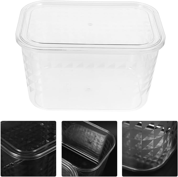 Transparent Pet Book Storage Box Organizer for Home Office Functional Storage for Books Dvds and More Craftsmanship Design