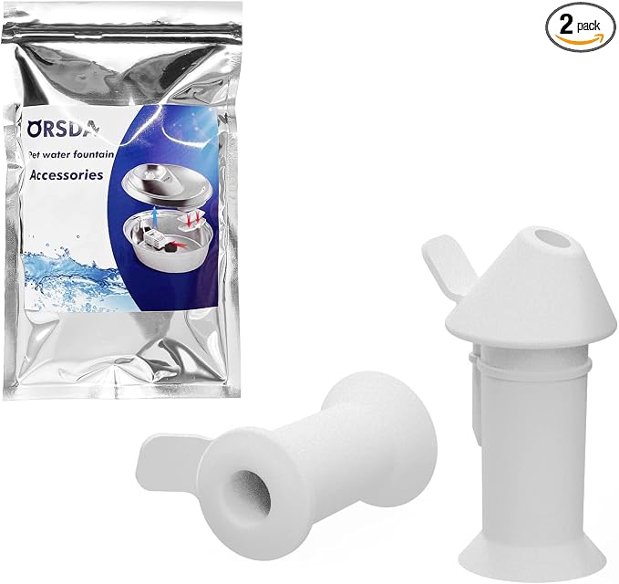 ORSDA Cat Water Fountain Parts Spouts Replacement for Pet Fountains D30/D36