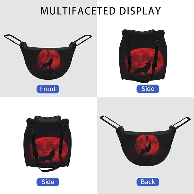 Moon Wolf Car Seat Organizer-Backseat Storage Bag for Travel | Waterproof Durable. Holds Snacks Gear Essentials. Fits Most Cars.