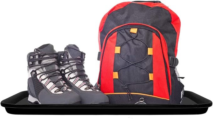 JobSite Heavy Duty Boot Tray, Multi-Purpose for Shoes, Pets, Garden - 15 x 28 Inch - 2 Trays