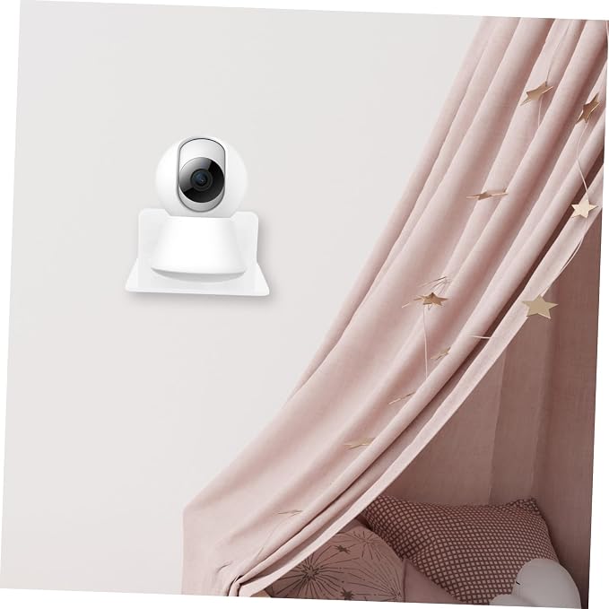 ibasenice 3pcs Viewing Camera Wall Mount Monitor Storage Rack Floating Wall Shelf Monitor Mount for Crib Camera