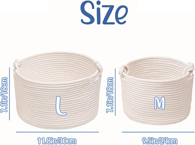 Generic PPersonalized Dog Toy Basket, Custom Cotton Rope Toy Storage Bin For Dogs & Cats, Durable & Stylish Organizer With Pet's Name For Pet Owners (Style I)