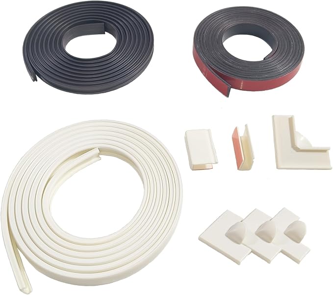 Magnetic Window Screen Frame/Adjustable Window Screen Mesh Gauze Link Frame Suitable for All Kinds of Soft Gauze Conveniently Operate on a Solid Surface of Metal/Wood/Plastic