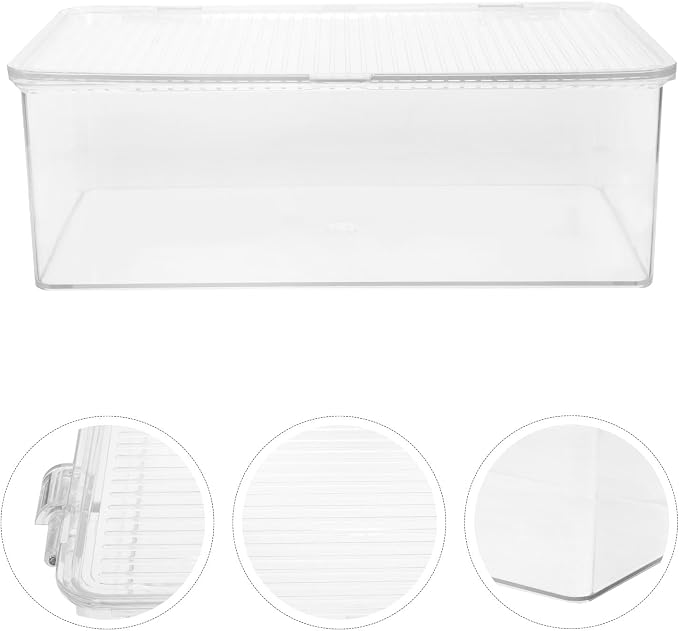 Portable CD Box with Lid, PET Dustproof Storage Case | Lightweight Space Saving Organizer for Discs, Portable Album Storage, Large Capacity Design