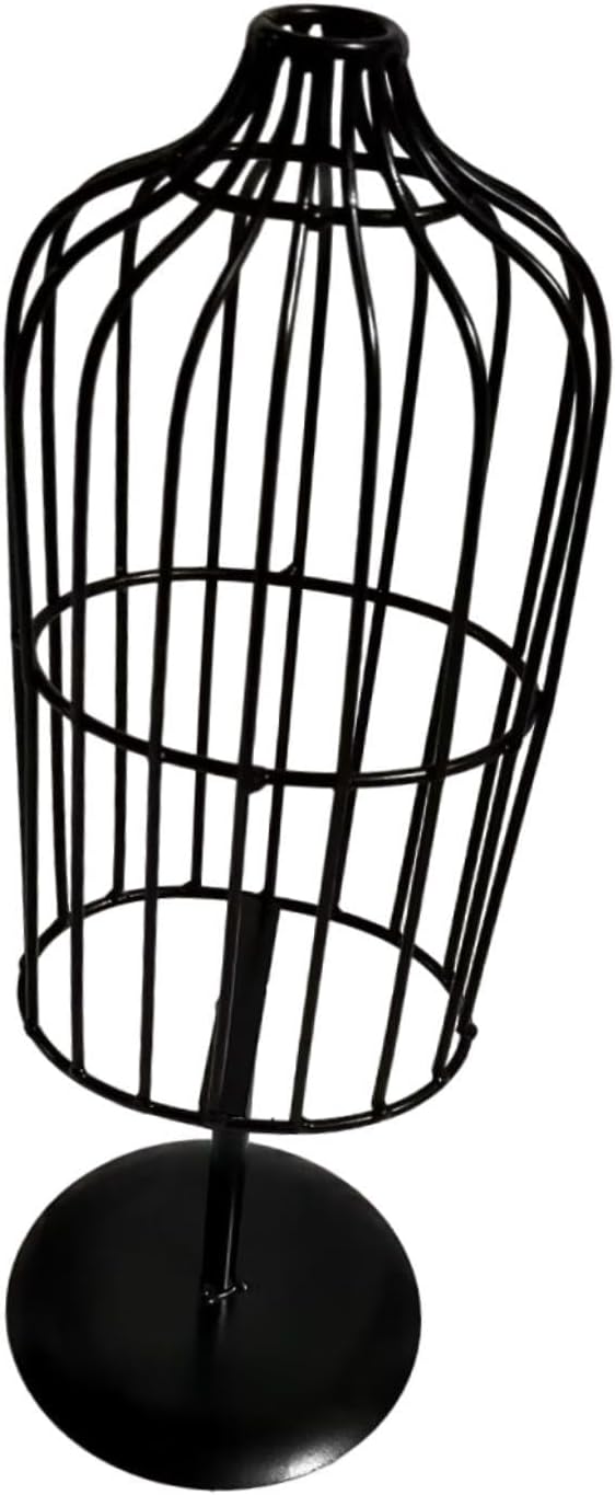 Pet Clothes Display Stand, Iron Dog Clothes Hanger, 14.57 in Miniature Rack for Pet Store and Doll Clothing Display