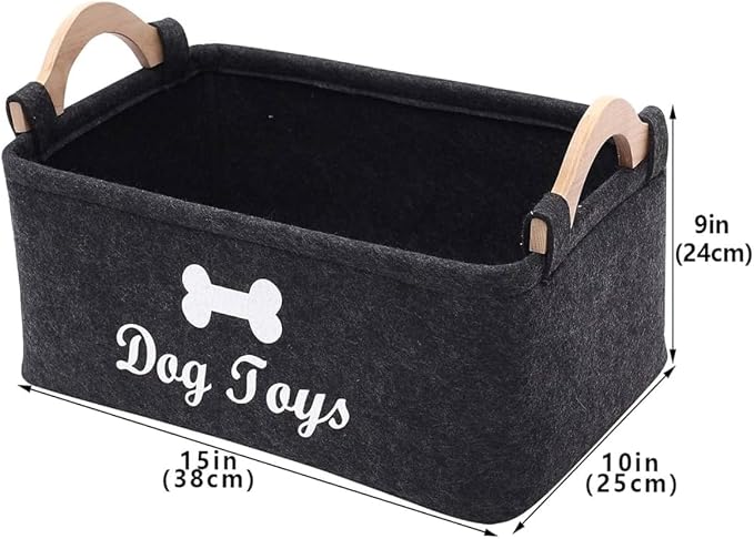 Pet Toys Box and Dog Toy Box Storage