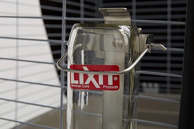 Lixit Heavy Duty Deluxe Glass Water Bottles for Birds, Dogs and Small Animals. (16oz Small Tube)