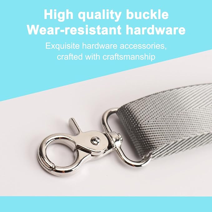 Hairdresser Waist Bag Shear Holder, 7-Slot Hairstylist PU Leather Barber Scissors Holster Pouch Tool Bag, Detachable Hair Cutting Organizer for Combs, Clippers, Spray Bottles (Grey)