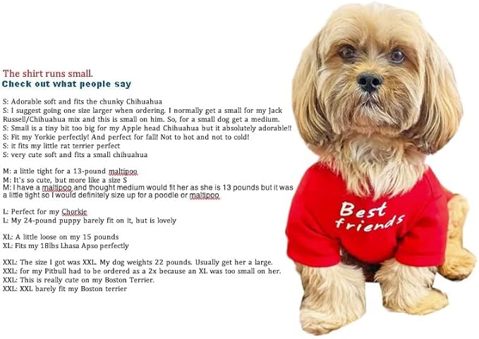 Cute Dog Clothes T Shirt for Medium Dog and Small Dogs Girl Boy,Puppy.Breathable Soft Dog Costume for Pet Dogs Cats, Pet Pullover Jumper, Cat Clothes (XL-(16~20lb), Chest~20", Khaki)